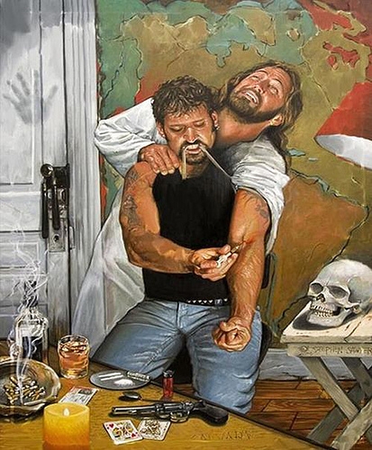 F--k off, Jesus get your own heroin!!!