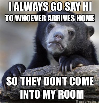 I like my privacy