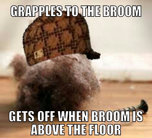 Scumbag dustbunny.