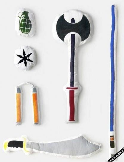 Pillow weaponry, I know you want