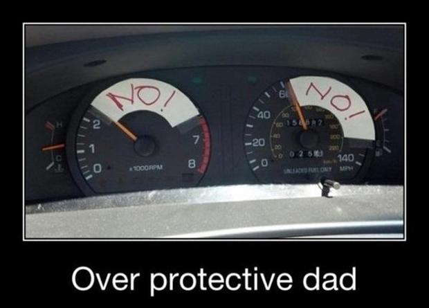 Overprotective dad