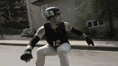 Lets call it: Asphalt surfing!
