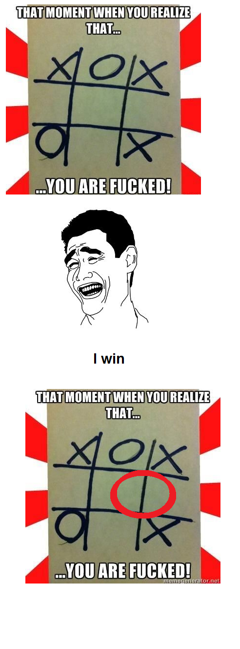 And that how you always win