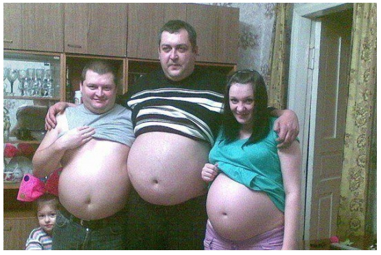 Can you guess who's pregnant?