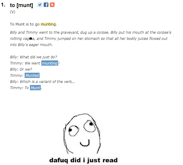 Urban Dictionary... Just WTF?!