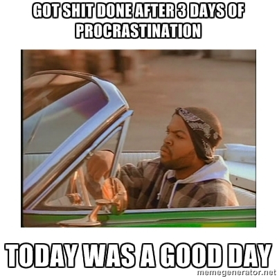 Dat feel.
