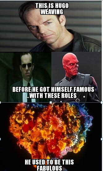 Agent Smith used to be so fabulous