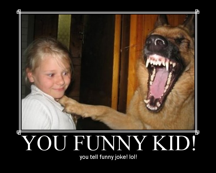 Funny kid is funny