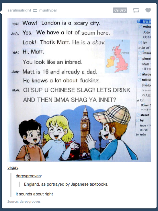 English stereotypes, in some sort