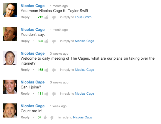 Just youtube..........