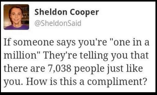 Oh Sheldon Cooper