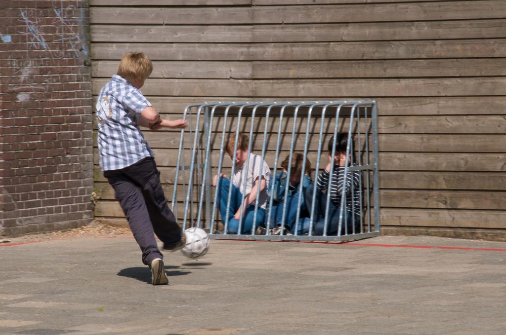 Recess games can get cruel sometimes.