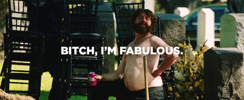 When my friends tell me that I'm fat