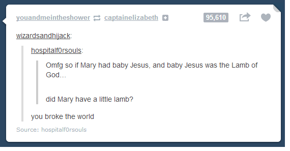 Mary had a little lamb...