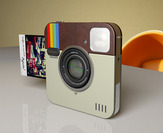 This is a thing now..it even prints out pictures like a Polaroid. Hipsters are going to sh*t themselves.