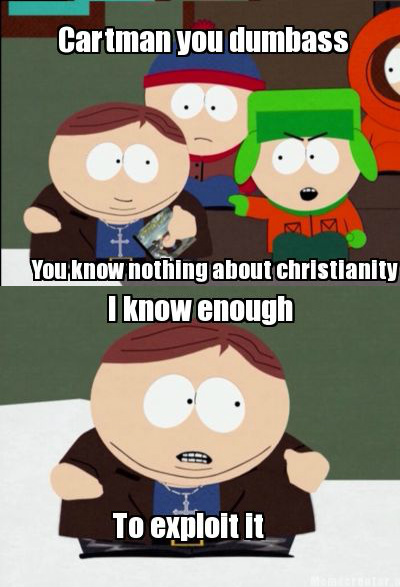 Cartman for Pope!