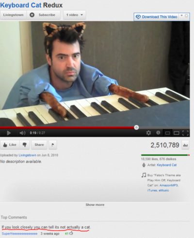 Imitation skills he has them