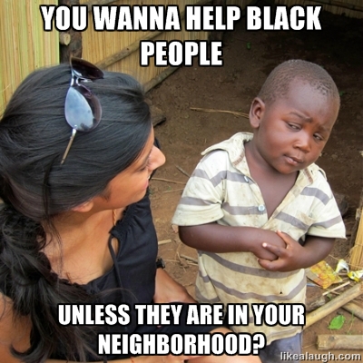 Charity vs. Racism