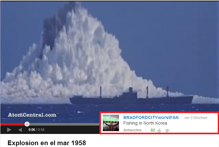 "Im a ship and I find this video offensive"