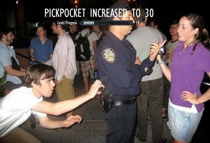 Pickpocket!