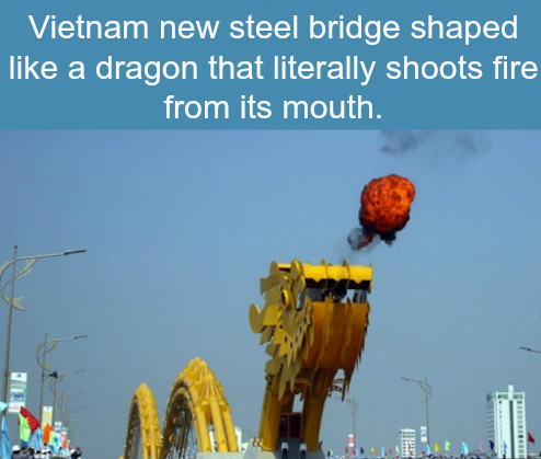 Vietnam new steel bridge