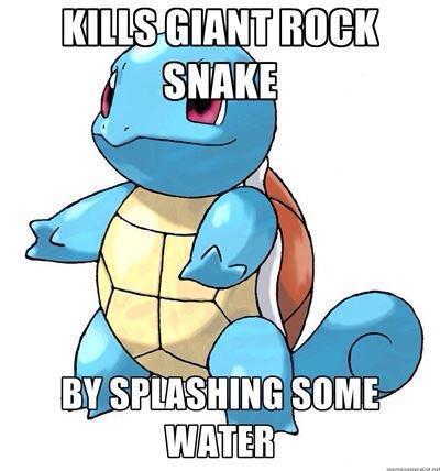 Splashing some water...
