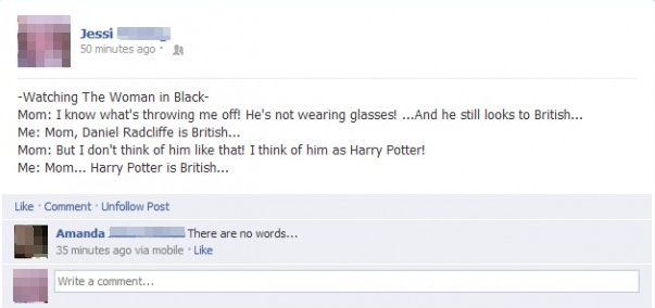 Oh, Mom...