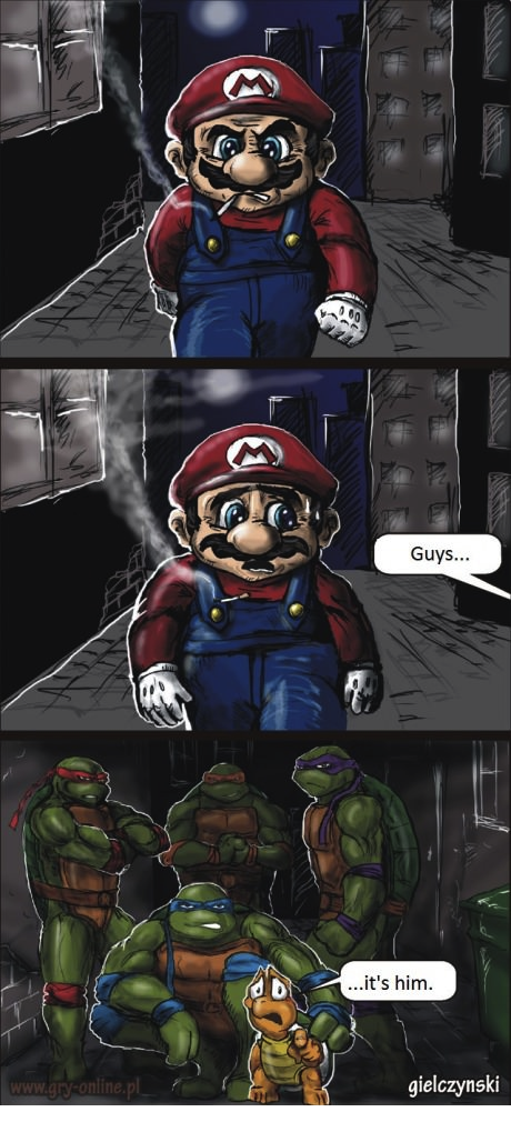 Meet Koopa's friends Mario ;D