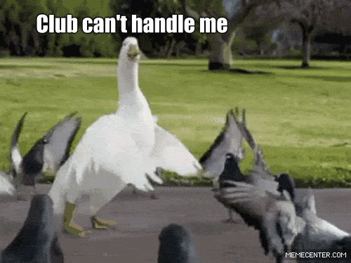 I wish I danced as good as this duck