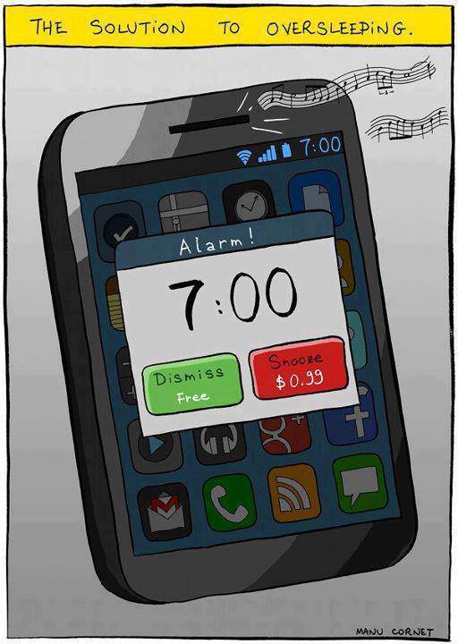 Dismiss, and back to sleep