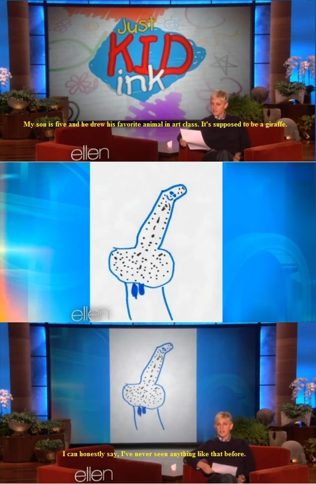 Good one Ellen