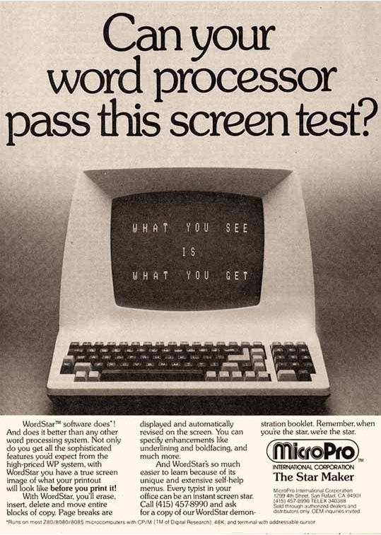 Old ads get ridiculous, sometimes
