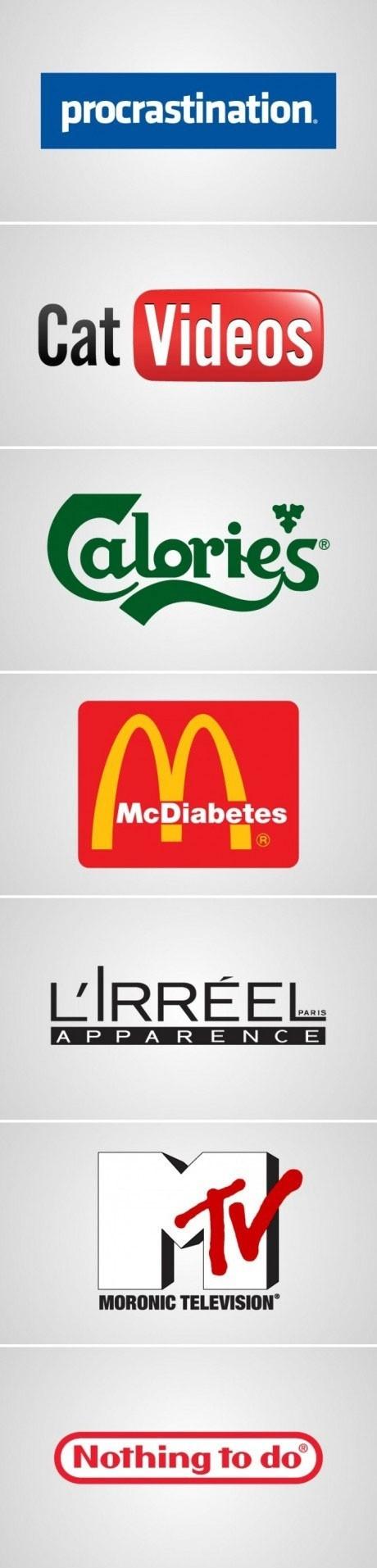 If Company Logo's Were Literal...