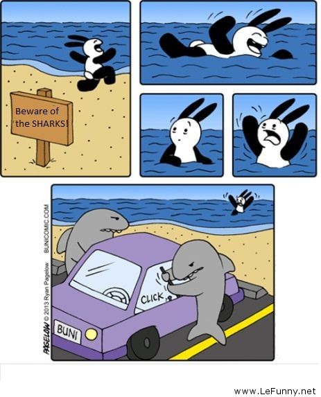 You are warned