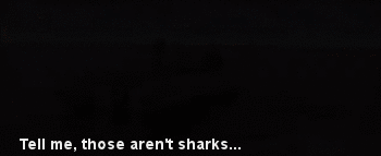 No, those aren't sharks
