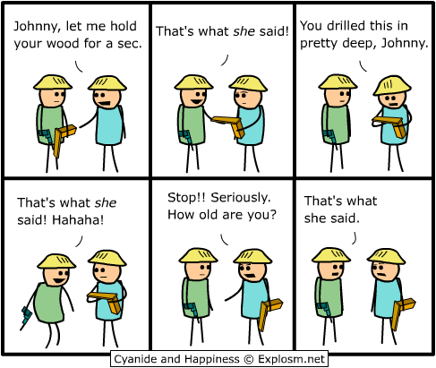 thats what she........uhhhhh