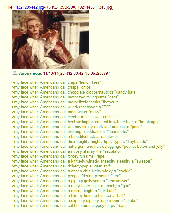 i say we make a new dictionary of this and more
