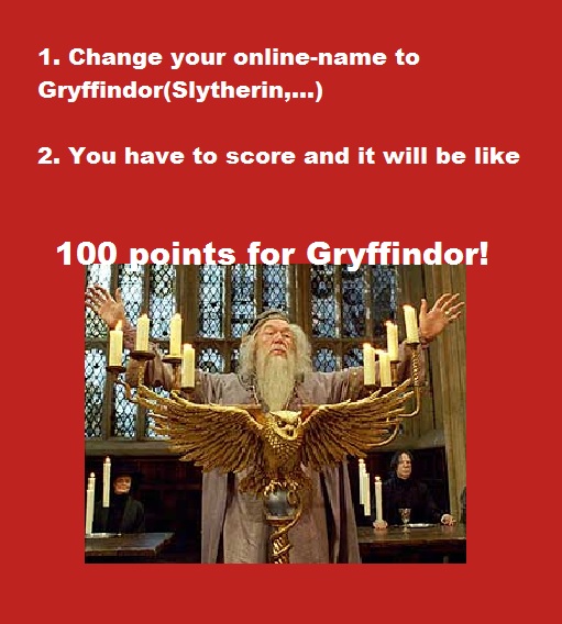 ... and no points for Hufflepuff