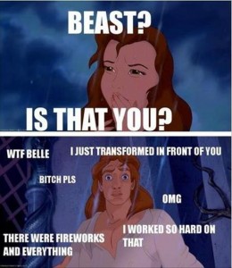 If Disney based their characters off teens today.