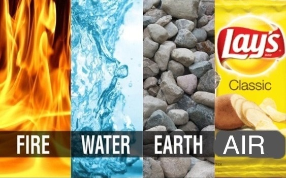 The 4 elements