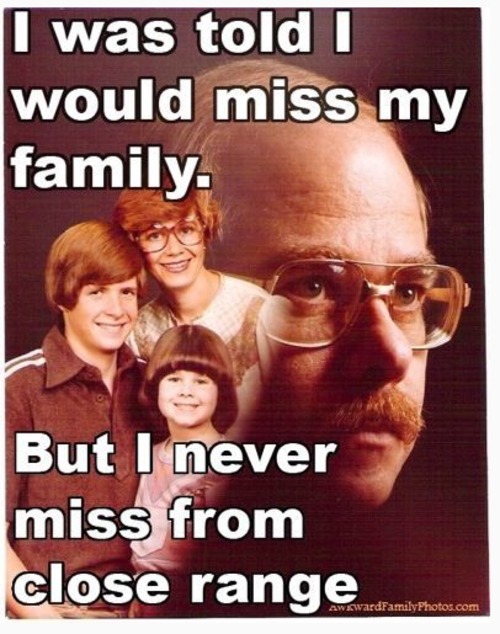 I didn't miss them