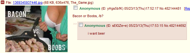 And suddenly, beer.