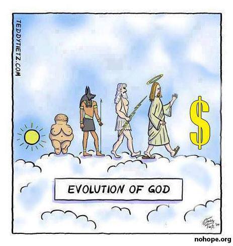 Evolution of God