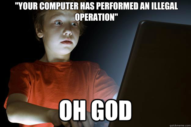Everyones reaction when this first happened to them