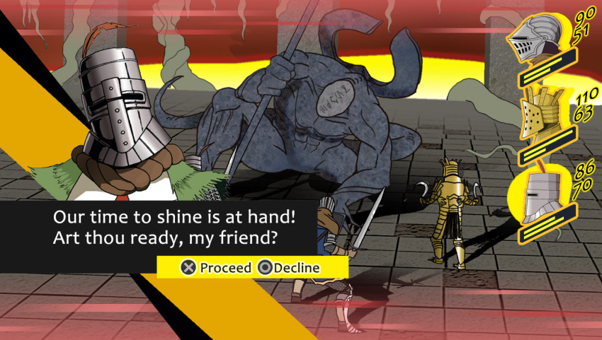 Persona 4 + Dark Souls