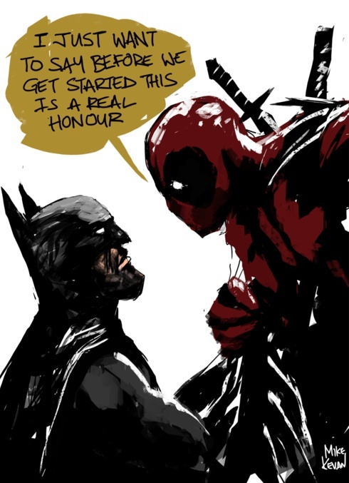 Even Deadpool respects the Bat