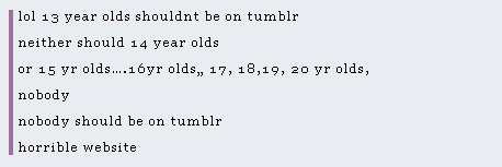 thoughts of tumblr users on tumblr