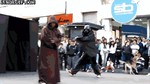 Poor Vader...