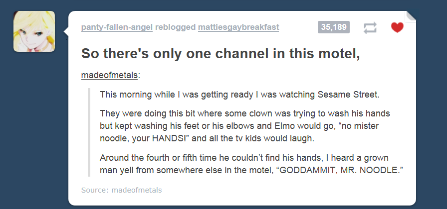 God Dammit mr. noodle