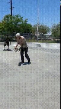 Old school skating